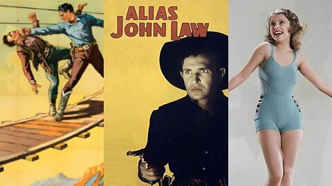 ALIAS JOHN LAW (1935) Bob Steele, Roberta Gale & Buck Conners | Western | B&W