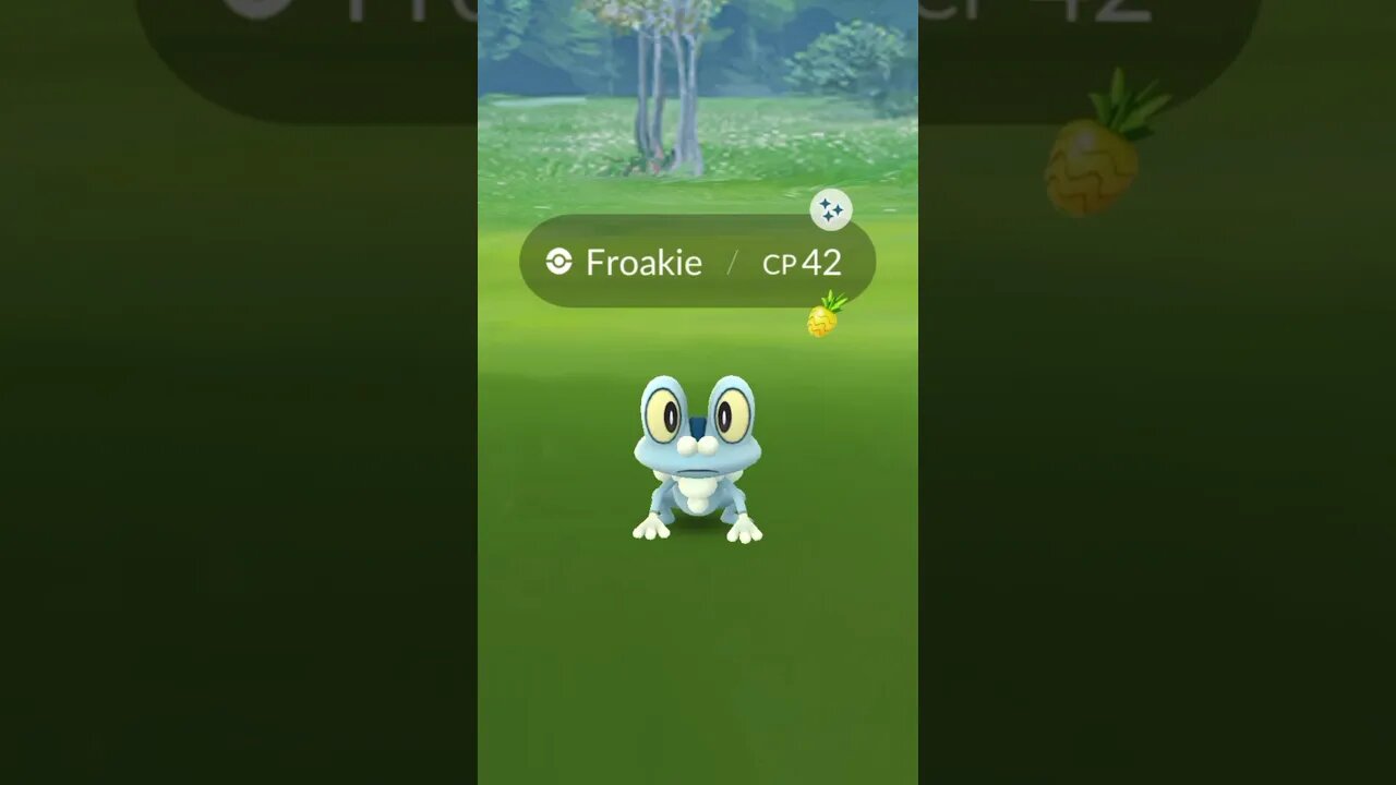 Shiny Froakie! #pokemon