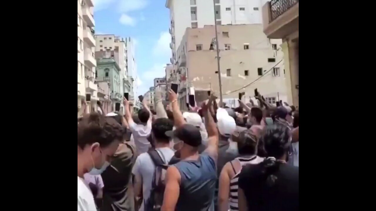 Cubans Take To The Street To Demand End To Castro Regime