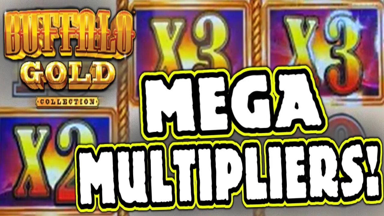 OMG! 🪙 MEGA MULTIPLIERS HIT MASSIVE ON MAX BET HIGH LIMIT BUFFALO GOLD!