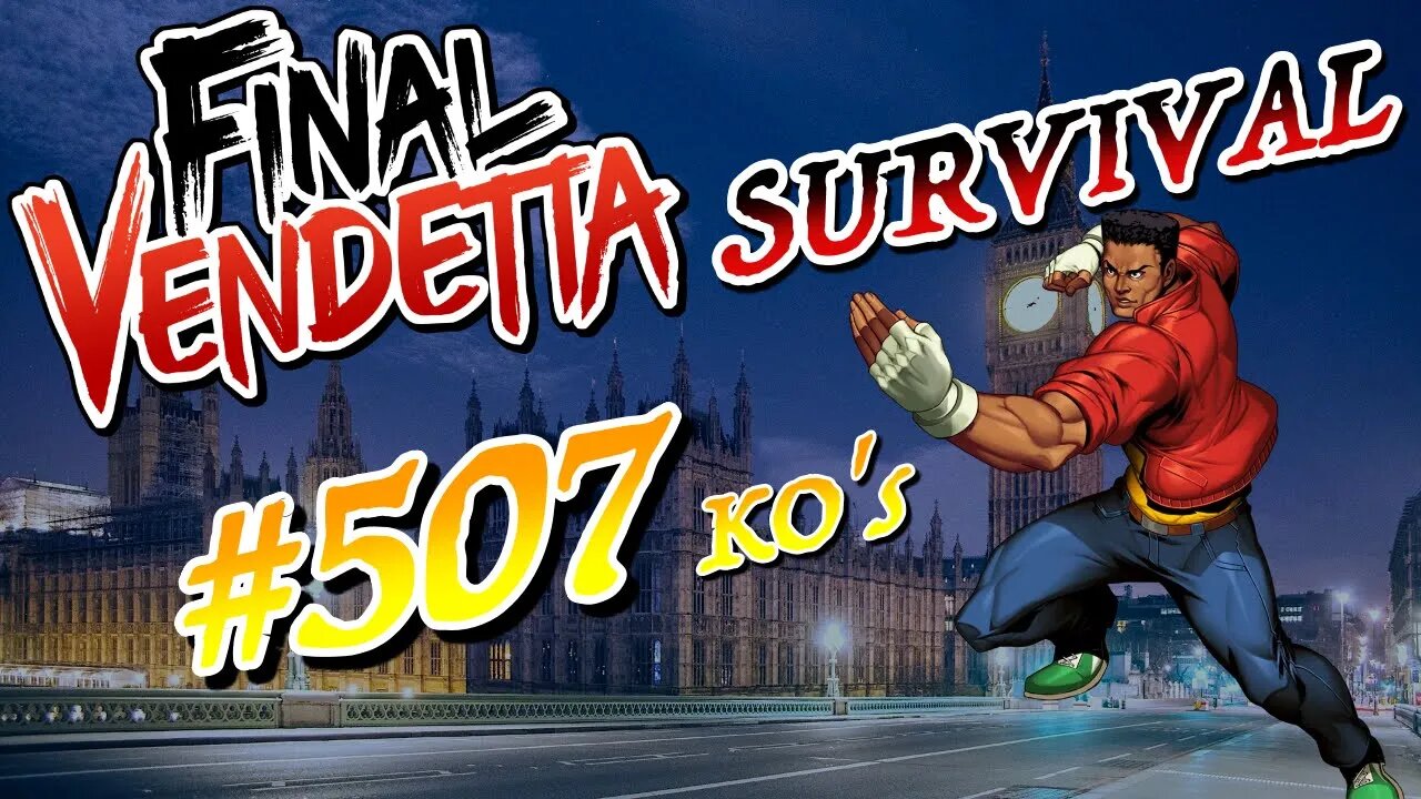 Final Vendetta 🕹️​ Survival Mode - KO's: 507 👾 Duke - (Nintendo Switch) 🎮​