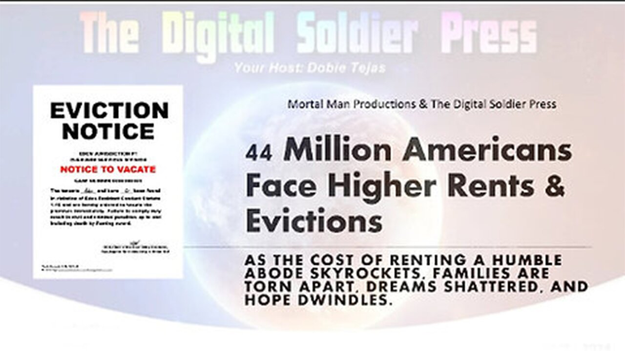 44 Million Americans are Facing Higher Rents and Evictions''