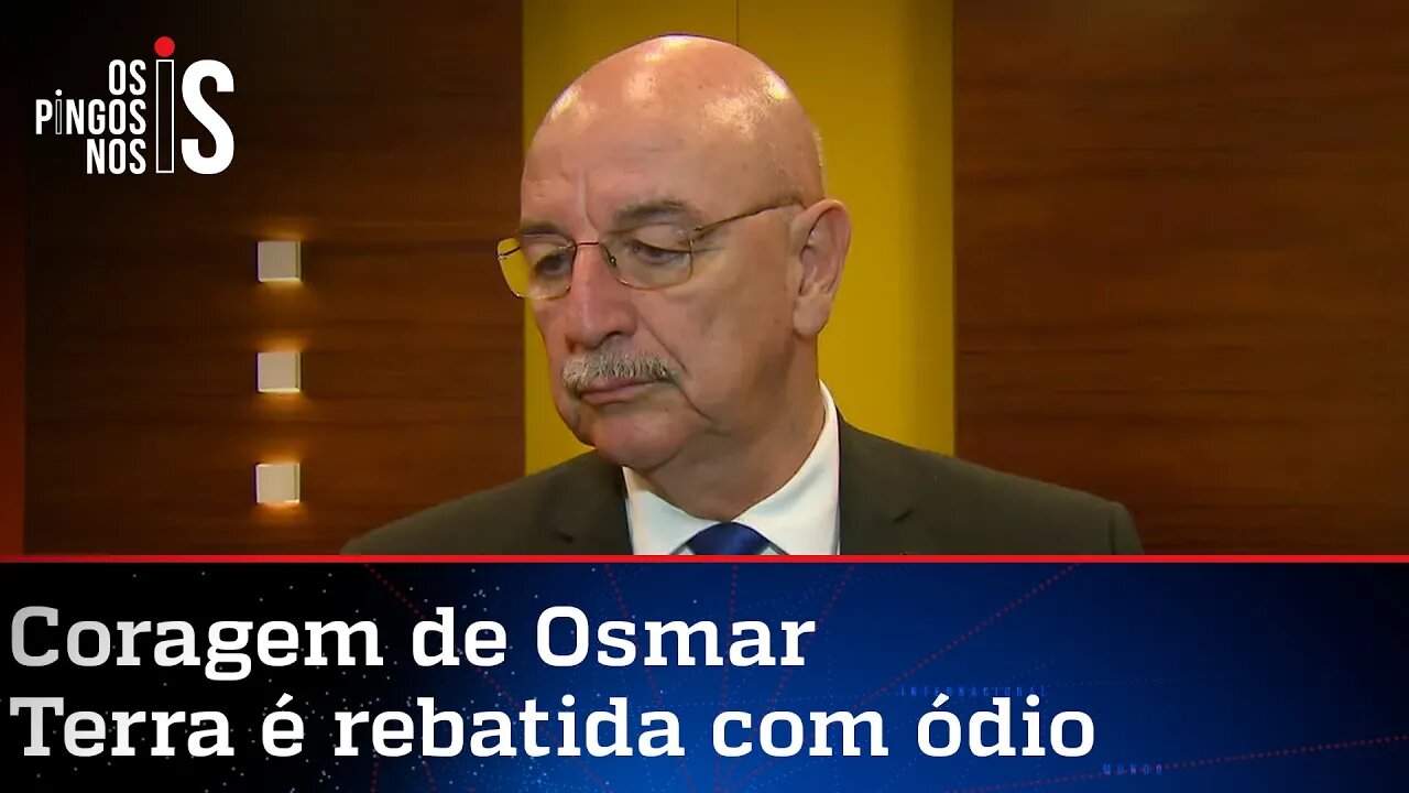 Internação de Osmar Terra desencadeia onda de "ódio do bem"