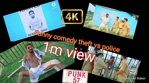 Funny Comedy ll Theft & police fight 😱😱ll Bangala videos ll @ComedykaHungamataffu