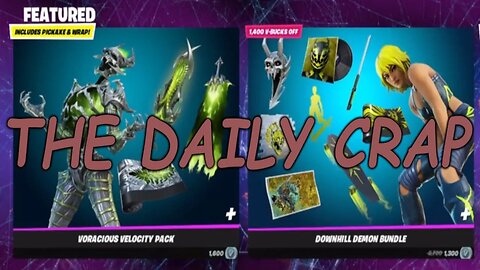 🏆💩The Daily Crap in the Item Shop of the Fortnite Store for 8/21/2023.💩🏆(No Commentary.)