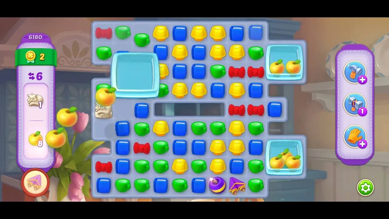 Playrix Homescapes Gameplay Walkthrough Level 6180