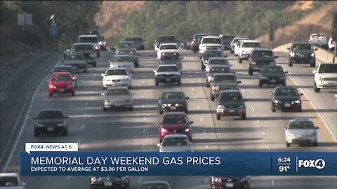 Memorial Day weekend gas prices