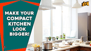 How to make a small kitchen look spacious?