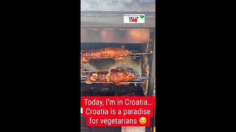 Today, I’m in Croatia. Would you eat this?Croatia is a paradise for vegetarians 😉