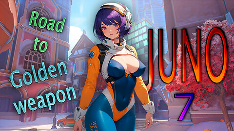 【Overwatch 2】 Juno's road to golden weapon! ~ part 7
