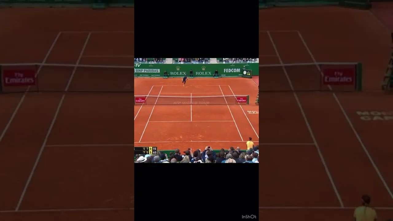 Rafael Nadal INCREDIBLE Match Point!! 🤯 #tennis #shorts