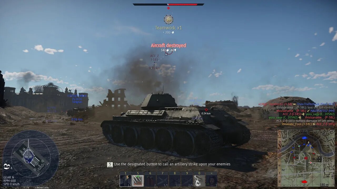 War Thunder Kill Cam Vol. 5 Russian Ground Forces