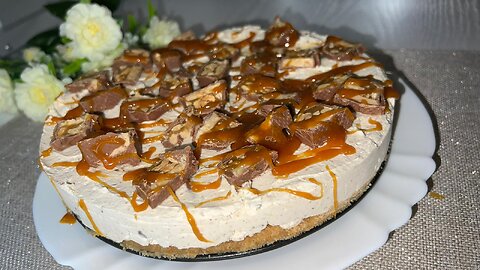 Snickers Cake That Melts in Your Mouth! Simple and Very Tasty! 😋 😋👌: #shorts #shortsvideo