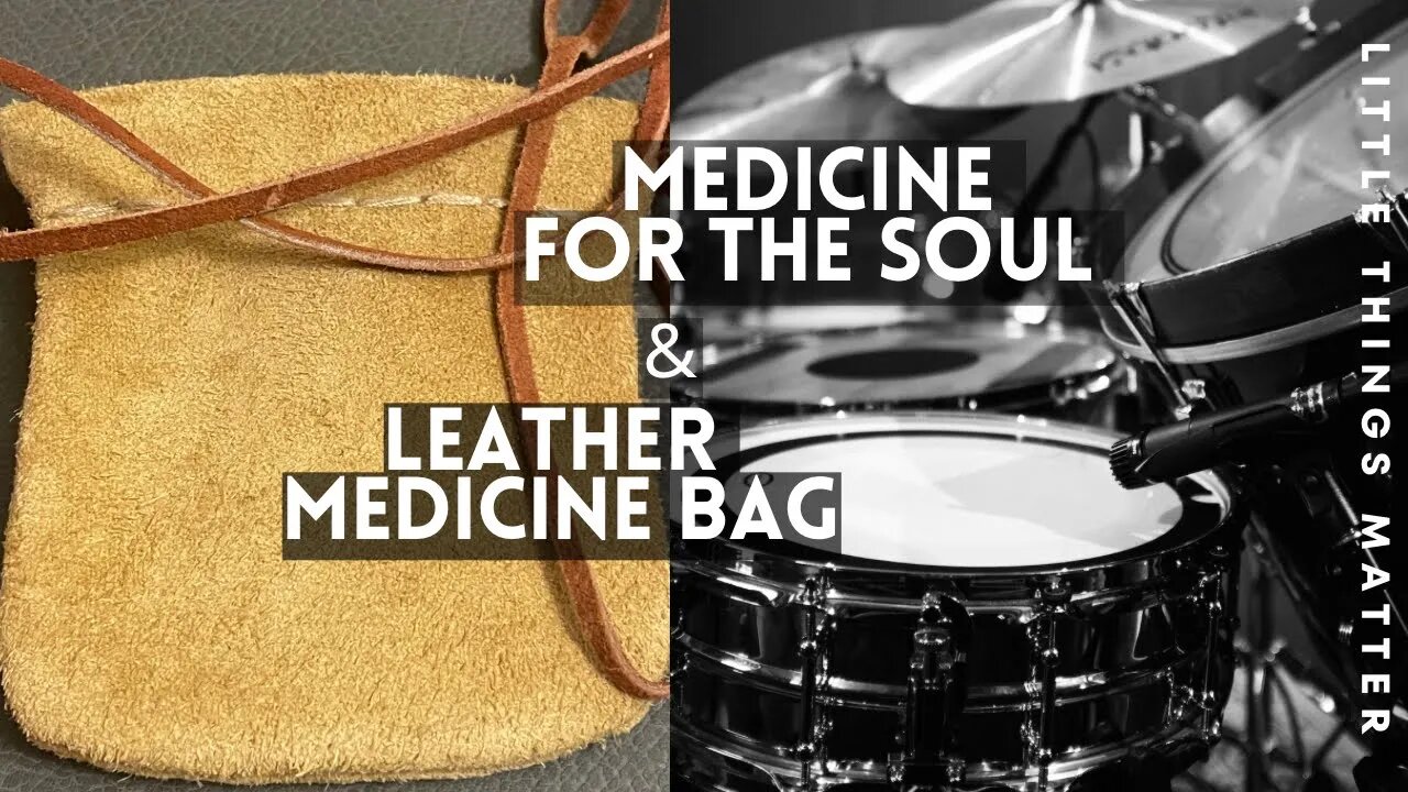 ♥️ Music Medicine for the Soul & HandCrafted Leather MedicineBag #support