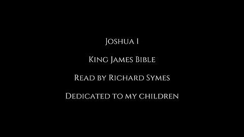 Joshua 1