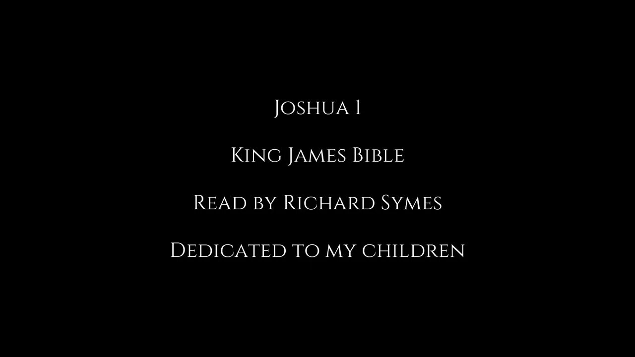 Joshua 1