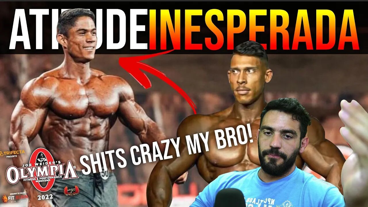 EDVAN TOMA UMA ATIDUDE APÓS O MR. OLYMPIA INESPERADA... olha o que ele fez..