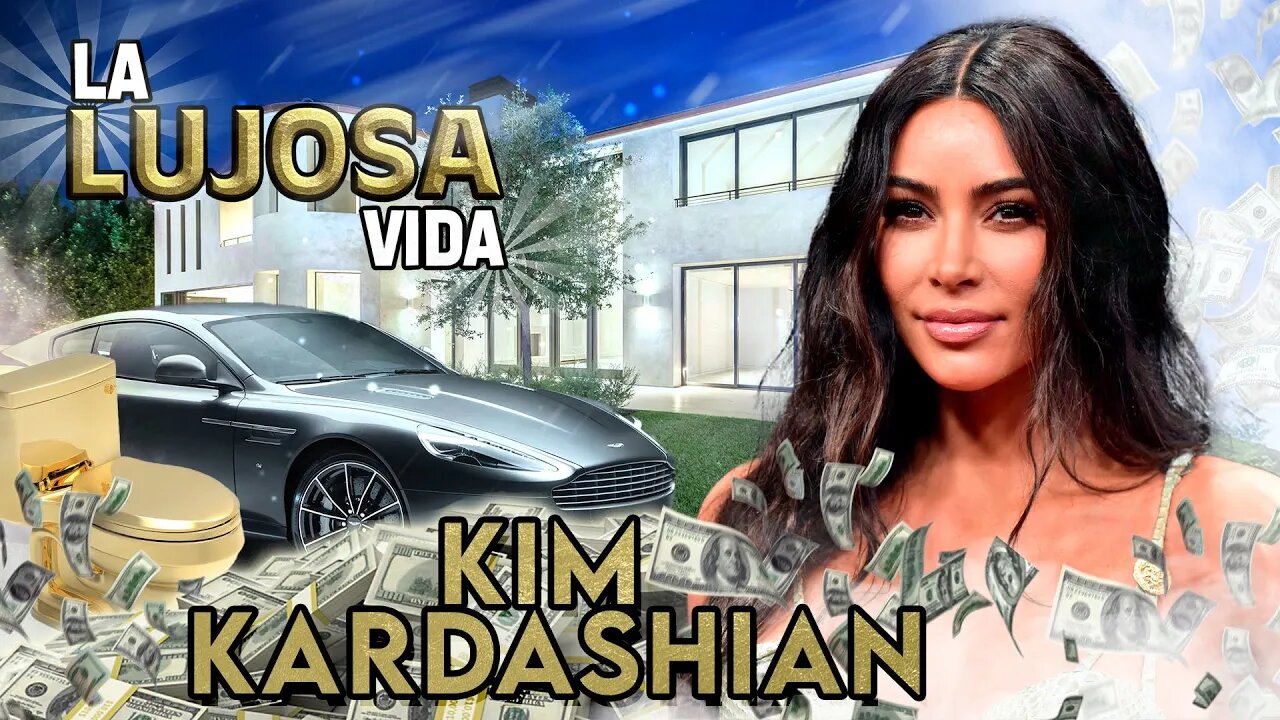 Kim Kardashian| La Lujosa Vida | Cama de un millón de dólares, baño de Oro, divorcio y más🤑