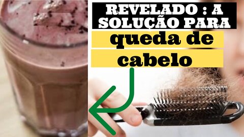 REVELADO:A RECEITA DA VITAMINA PODEROSA PARA QUEDA DE CABELO