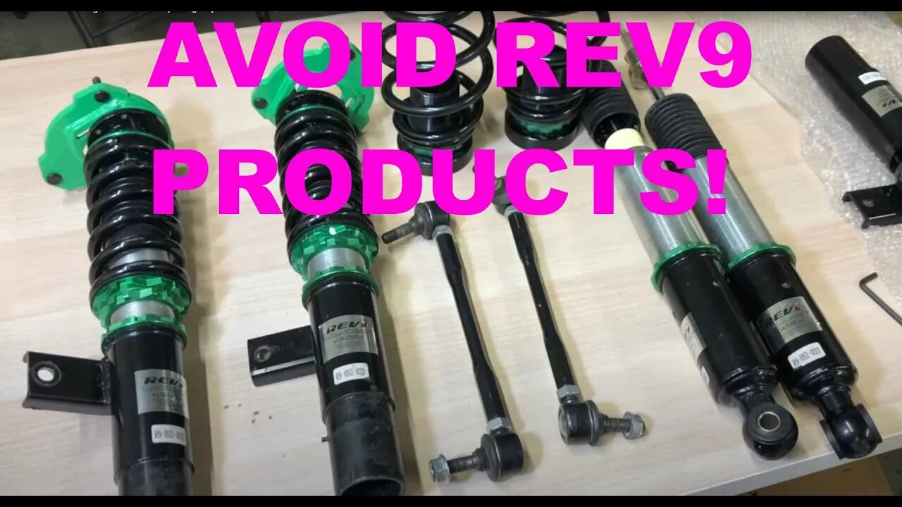 Rev9 Hyper-Street II Coilovers Sound - Avoid Their Coilovers!