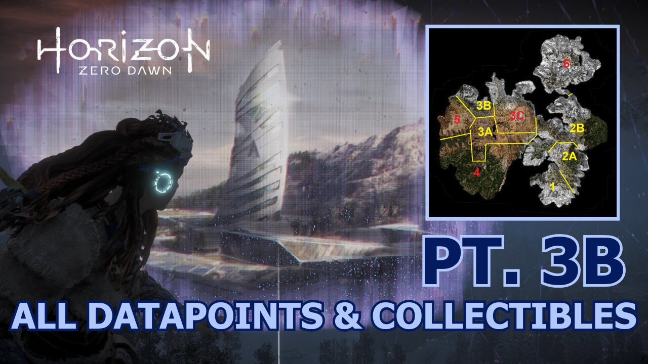 Horizon Zero Dawn ALL Datapoints & Collectibles BY LOCATION | Pt 3B - Maker's End