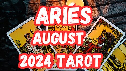 Aries ♈️- The courage to let go! August 2024 Evolutionary Tarot reading #aries #tarot #tarotary