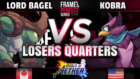 FPS5 Online - Lord Bagel (Etalus/Kragg) vs. VIBE | Kobra (Wrastor) - RoA Losers Quarters