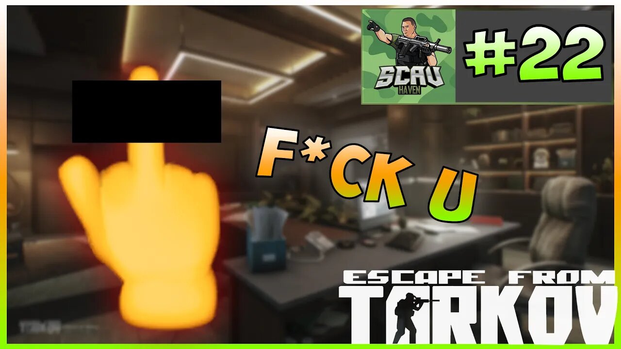 HE WONT STOP FLIPPING HIM OFF! EFT WTF Clips Escape From Tarkov #ep22