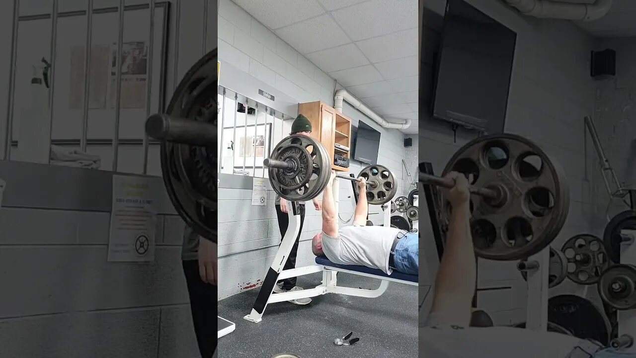 370lbs x 3 reps , Crazy 🤪 old man, Flu kicked my butt a bit