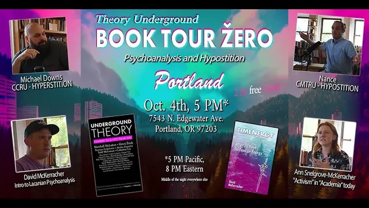 Lacanian Psychoanalysis and Hypostition in Portland - Guests: Michael Downs and Doug Lain