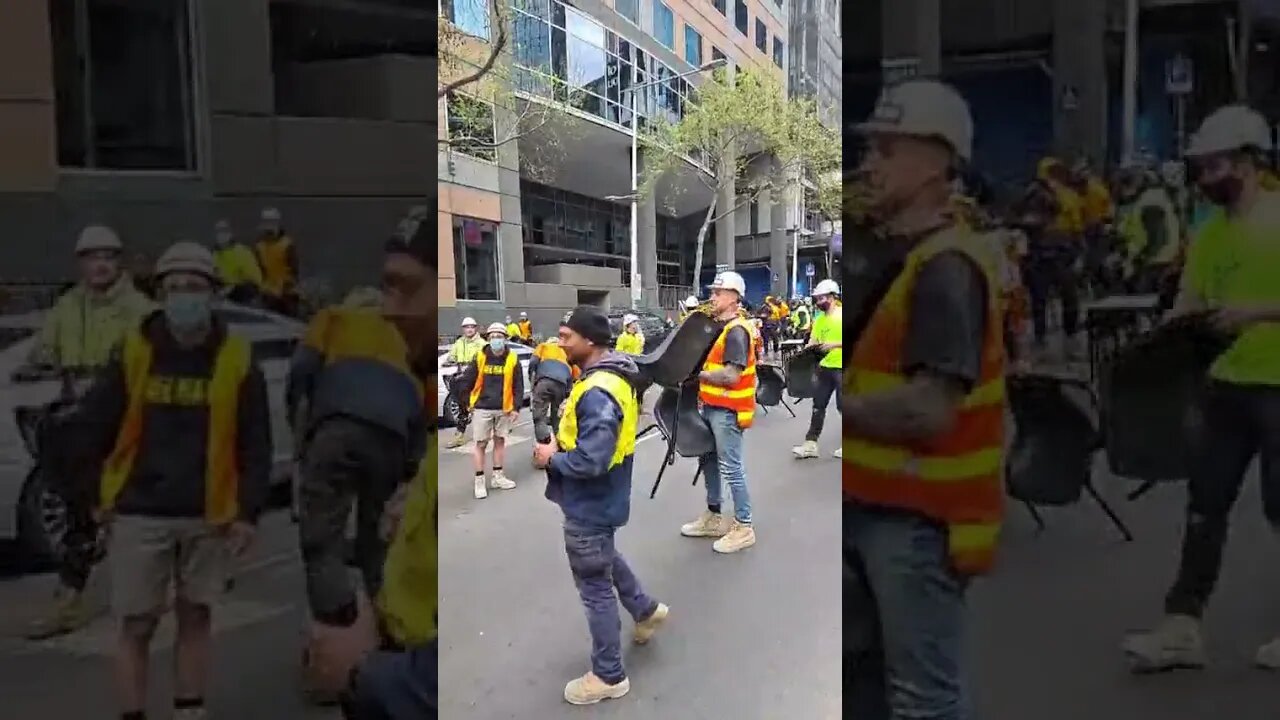 UNION Blockade of Melbourne CBD