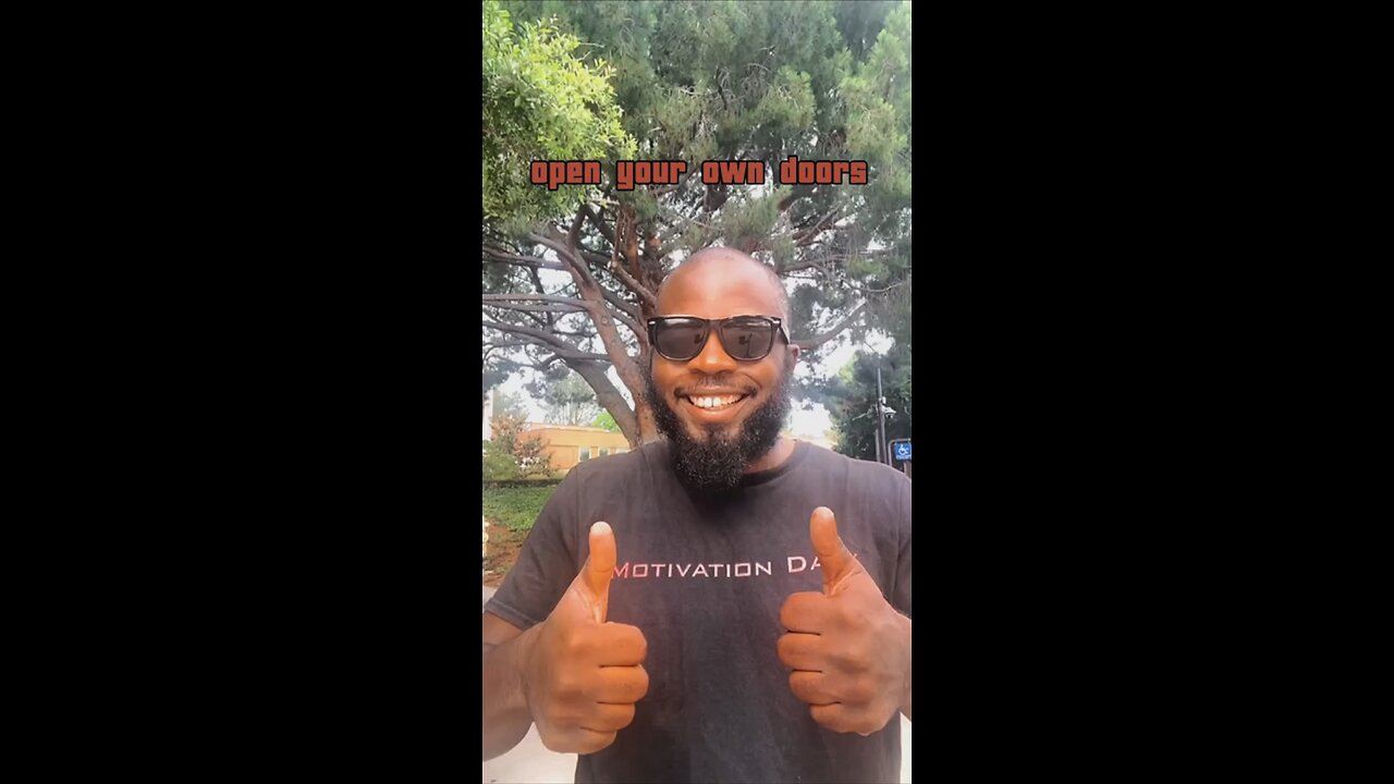 Open Your Own Doors #dayodman #motivation #doors #yourway #eeyayyahh