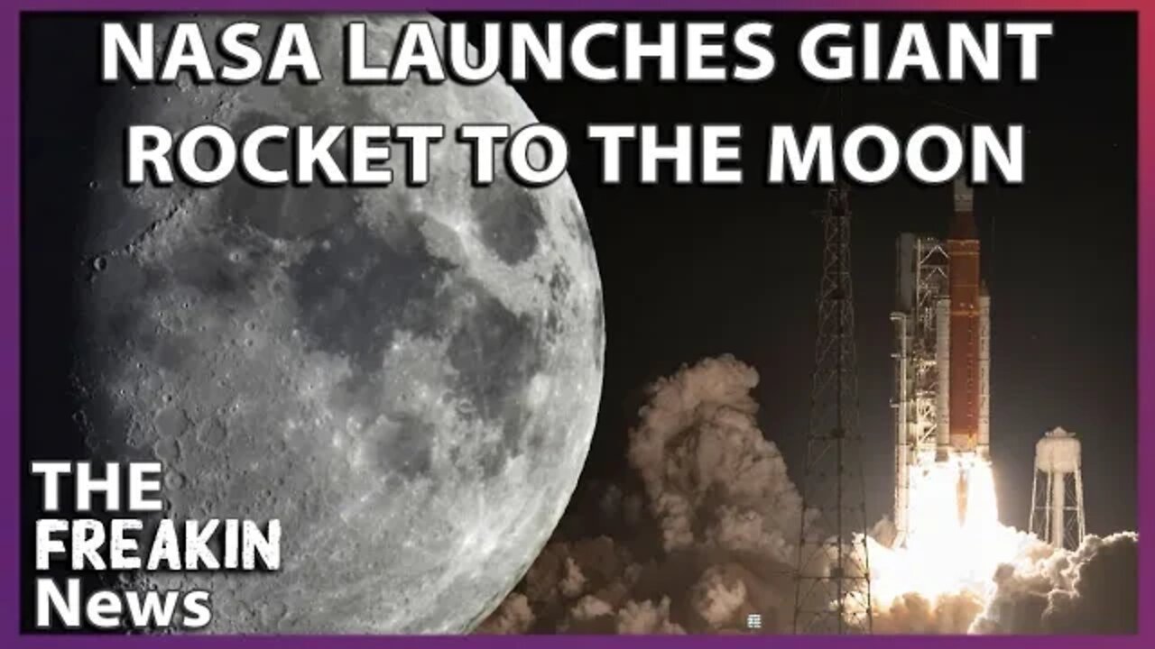 First Moon Launch In 50 Years Sees NASA’S Biggest Rocket Take Flight