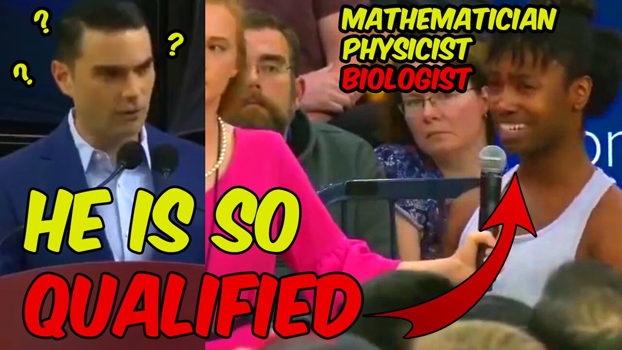  Ben Shapiro Debate Gender Narscistic WOKE Student Woke