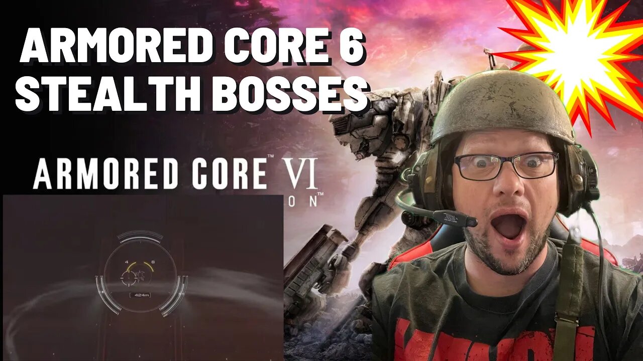 Fighting the Stealth Bosses Armored Core 6 EASY