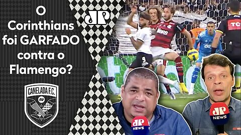 "ME POUPE! Você SÓ ACHA que NÃO FOI PÊNALTI porque..." Debate PEGA FOGO após Corinthians x Flamengo!