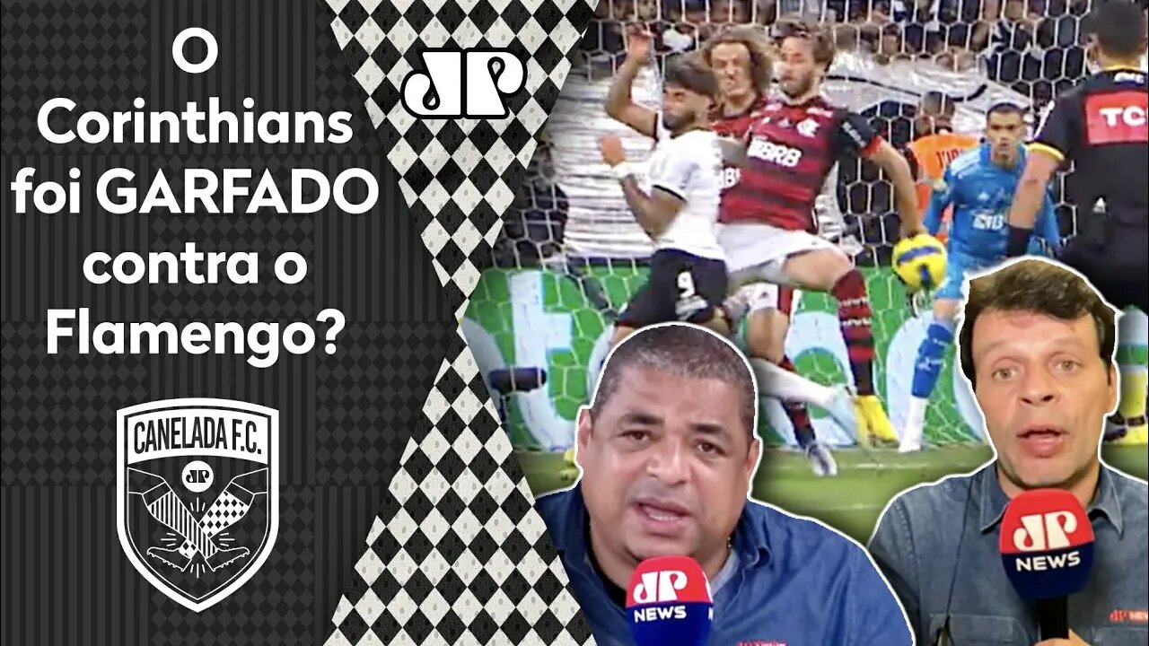 "ME POUPE! Você SÓ ACHA que NÃO FOI PÊNALTI porque..." Debate PEGA FOGO após Corinthians x Flamengo!