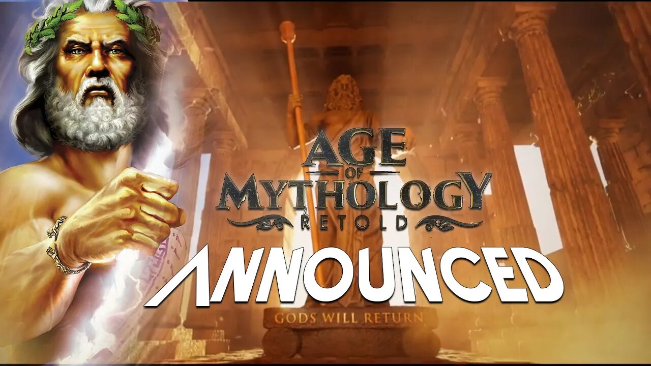 Age of Mythology Retold Announced! Trailer + My Thoughts! Remaster?