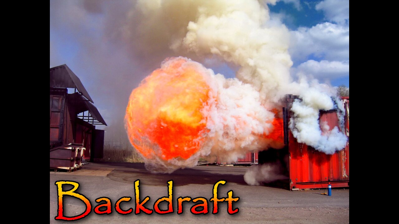 Fenômenos em Incêndios: Backdraft