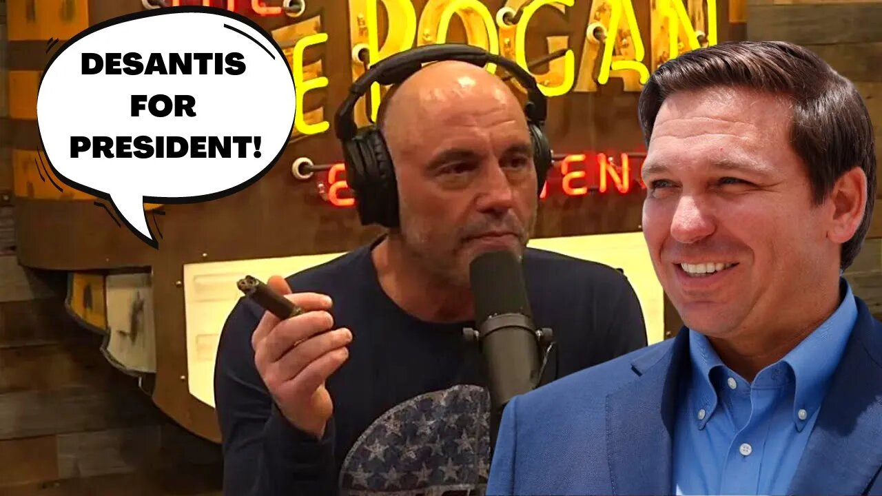Governor Ron DeSantis Gets PRAISE From Joe Rogan on His Podcast! Wants DeSantis for President