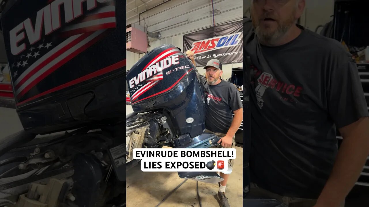 🚨 EVINRUDE BOMBSHELL!! 💣 LIES EXPOSED!🚨 Don’t miss the video this Friday!