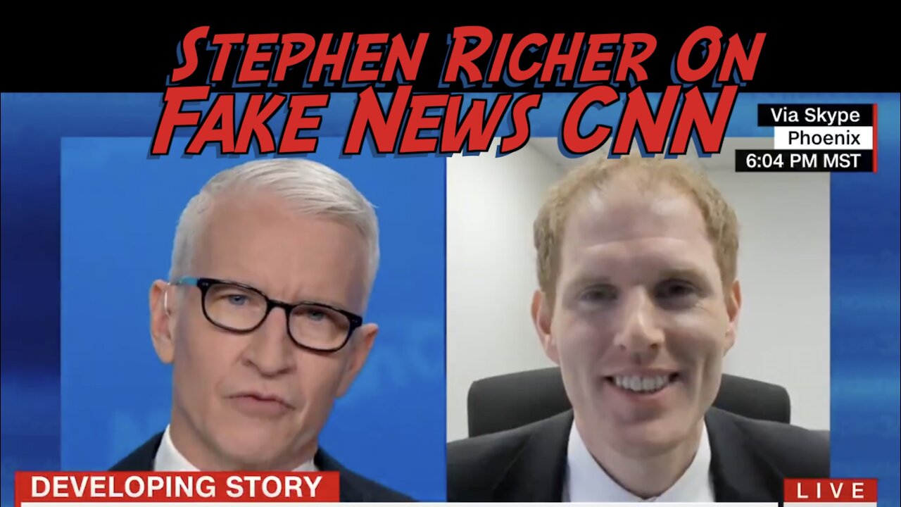 Maricopa County Recorder Stephen Richer Lies on Fake News CNN