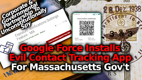 Mass Surveillance: Google Force Downloads Invasive Contact Tracing App Against Wills (MassNotify)