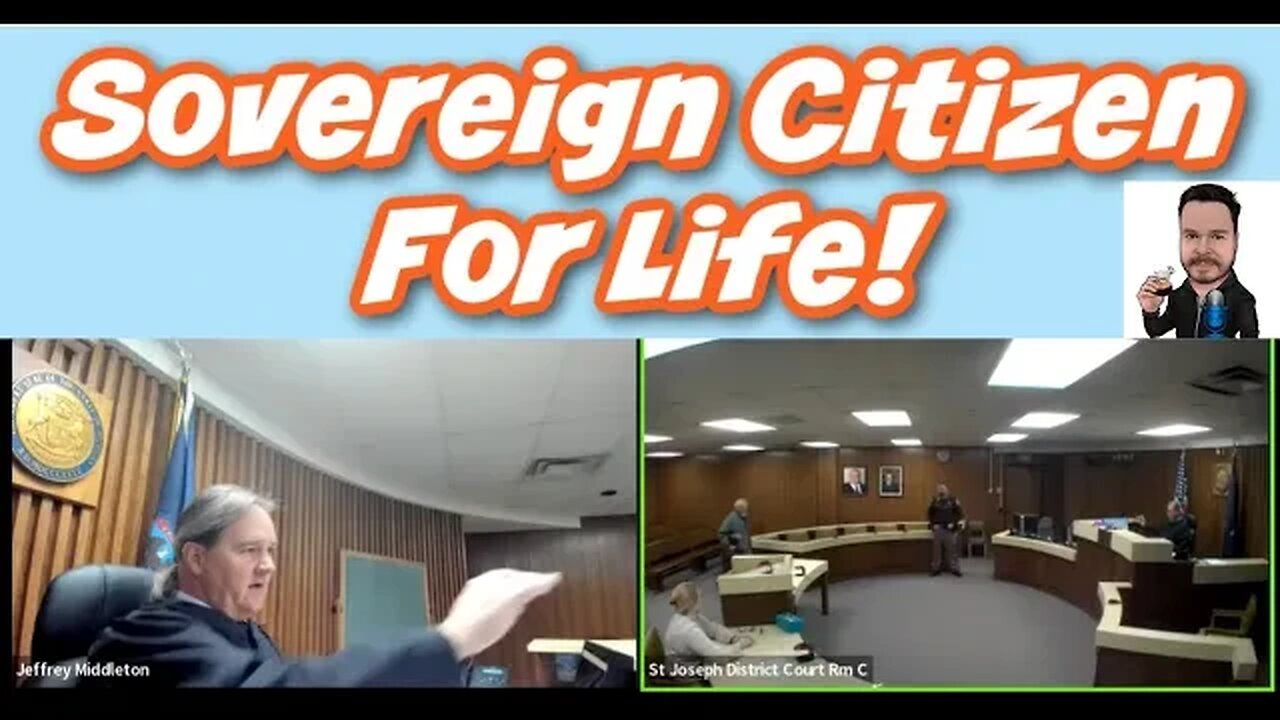 Wild Court Moments #329 Seasoned Sovereign Citizen Won't Give Up