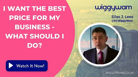 I want the best price for my business - what should I do?