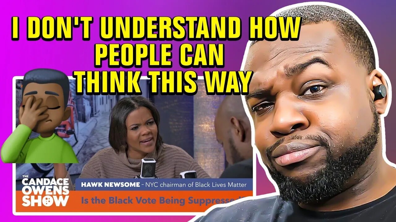 Candace Owens Debates Black Lives Matter Activist Hawk Newsome Over Voter ID