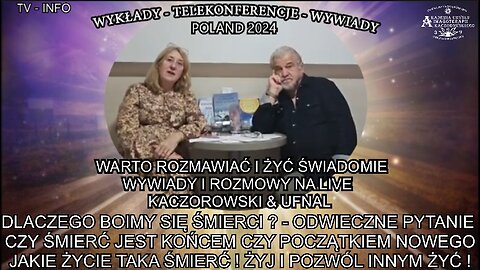 CZY ŚMIERĆ JEST KOŃCEM CZY POCZĄTKIEM NOWEGO. JAKIE ZYCIE TAKA ŚMIERĆ! ZYJ I POZWÓL INNYM ŻYC! DLACZEGO BOIMY SIĘ ŚMIERCI? - ODWIECZNE PYTANIE.