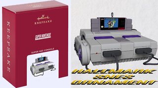 Super Nintendo Hallmark Ornament.