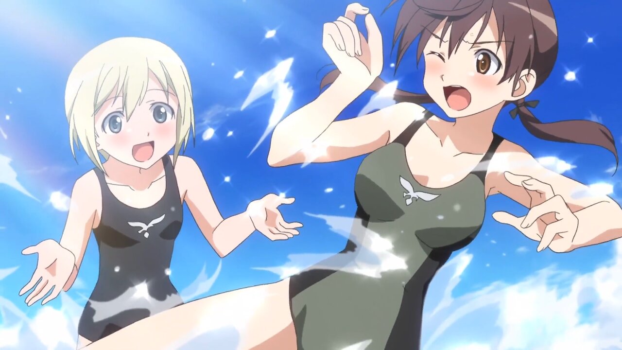 Strike Witches 2 - beach fun + training