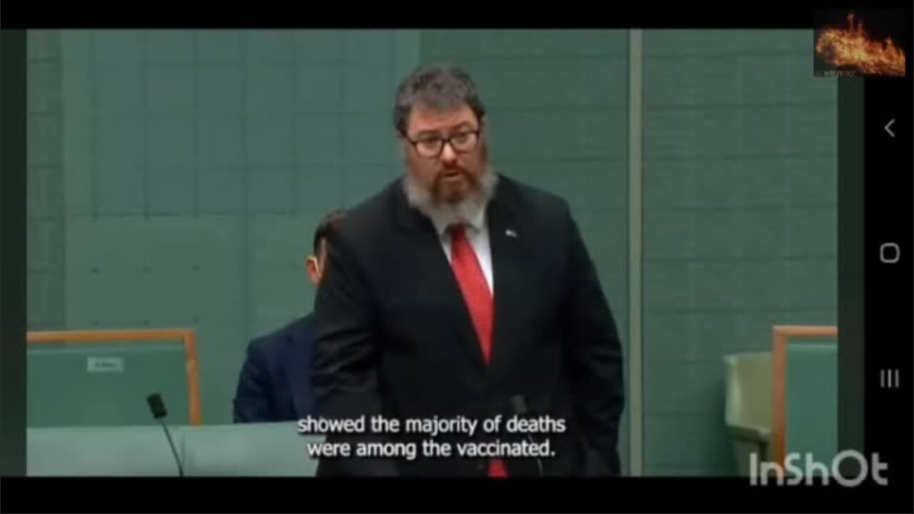 Austalian MP, Majority of Dead are Vaxed and You will be Held Accountable